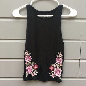 American Eagle Floral Tank Top